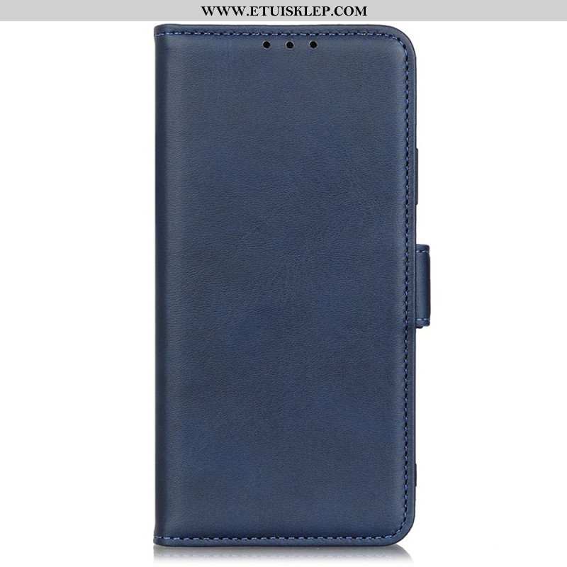 Etui Na Telefon do Xiaomi Redmi Note 12 4G Etui Folio Elegancka Dwoina Skórzana